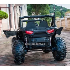 Детский электромобиль M 4248 EBLR-3 (24V), кожаное сиденье, красный купить