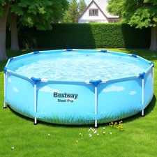 Каркасный бассейн Bestway 5612W, 305 х 76 см. фото 41