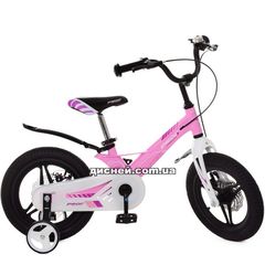 Купить Детский велосипед PROF1 14д. LMG14232, Hunter, розовый