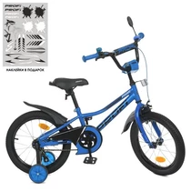 Детский велосипед PROF1 16д. Y16223, Prime, синий