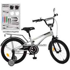 Купить Детский велосипед PROF1 18д. Y18213 Zipper, металлик