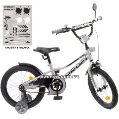 Купить Детский велосипед PROF1 18д. Y18222 Prime, металлик