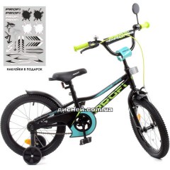 Купить Детский велосипед PROF1 18д. Y18224 Prime, черный матовый