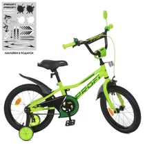 Детский велосипед PROF1 18д. Y18225 Prime, салатовый