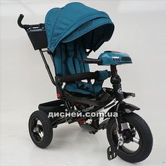 Купить Детский трехколесный велосипед М 5448 HA-21T, изумруд твид