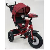 Детский трехколесный велосипед M 3115 HA-3L, красный лен