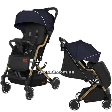 Коляска прогулочная Carrello Smart CRL-5504 Ink Blue, дождевик