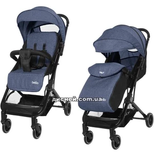 Прогулочная коляска Tilly Bella T-163 Sky Blue, дождевик - Прогулянкова коляска Tilly Bella T-163 Sky Blue