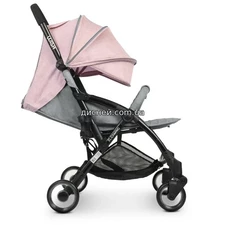 Коляска детская ME 1058 WISH Pink Gray, розово-серая фото 37
