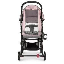 Коляска детская ME 1058 WISH Pink Gray, розово-серая фото 41