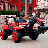Детский электромобиль M 4263 EBLR-3 трактор, мягкое сиденье