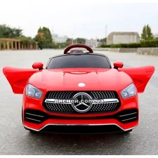 Детский электромобиль T-7650 EVA WHITE, Mercedes, белый купить