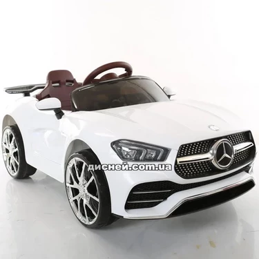 Детский электромобиль T-7650 EVA WHITE, Mercedes, белый