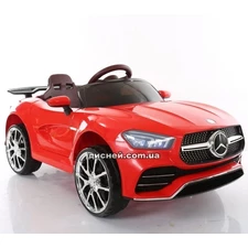 Детский электромобиль T-7650 EVA RED, Mercedes, красный купить