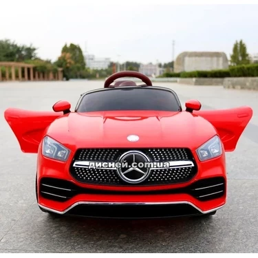 Детский электромобиль T-7650 EVA RED, Mercedes, красный
