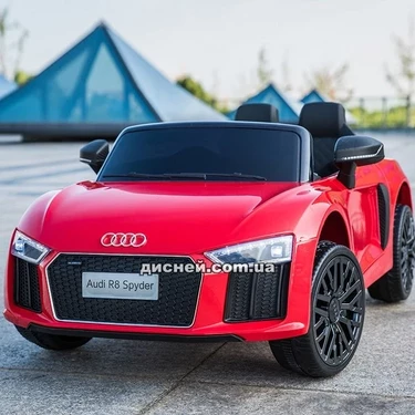 Детский электромобиль M 4281 EBLR-3 Audi, кожаное сиденье