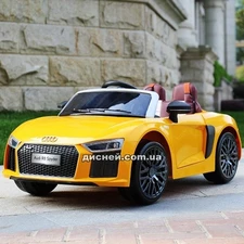 Детский электромобиль M 4281 EBLR-6 Audi, кожаное сиденье фото 14