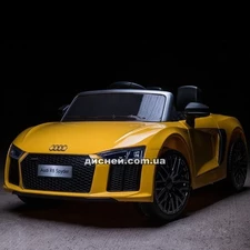 Детский электромобиль M 4281 EBLR-6 Audi, кожаное сиденье фото 63