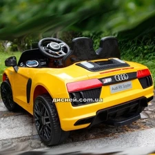 Детский электромобиль M 4281 EBLR-6 Audi, кожаное сиденье фото 71