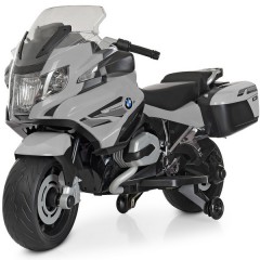 Купить Детский мотоцикл M 4275 E-11, мягкие колеса, серый