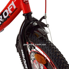 Детский велосипед PROF1 16д. XD1646, Original boy, красно-черный фото 41