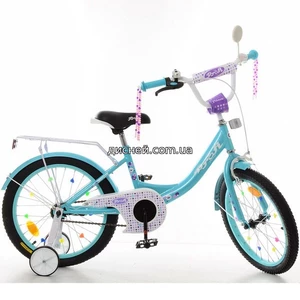 Детский велосипед PROF1 18д. XD1815 Princess, аквамарин