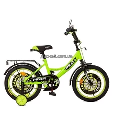 Детский велосипед PROF1 18д. XD1842 Original boy, салатово-черный фото 14