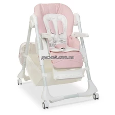 Стульчик M 3822 Baby Pink для кормления, розовый фото 41
