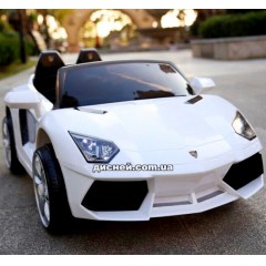 Купить Детский электромобиль T-7630 EVA WHITE, Lamborghini, белый