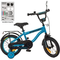 Велосипед детский PROF1 14д. SY14151 Space, изумруд