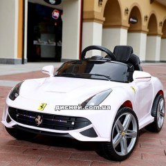Детский электромобиль FL1078 EVA WHITE Ferrari, белый