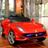 Детский электромобиль FL1078 EVA RED Ferrari, красный
