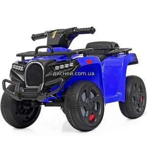 Купить Детский квадроцикл ZP 5258 E-4, мягкие колеса, синий