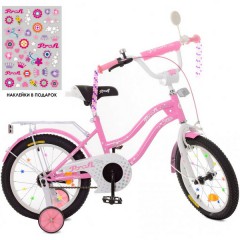 Купить Велосипед детский PROF1 16д. XD1691 Star, розовый