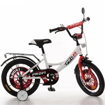 Велосипед детский PROF1 18д. XD1845, Original boy, бело-красный