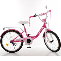 Велосипед детский PROF1 20д. XD2013 Princess, малиновый