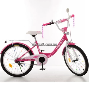 Купить Велосипед детский PROF1 20д. XD2013 Princess, малиновый