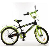 Велосипед детский PROF1 20д. SY2051, Inspirer, черно-салатовый