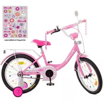 Велосипед детский PROF1 18д. XD1811 Princess, розовый