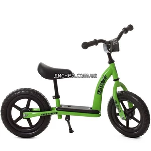 Купить Беговел детский PROFI KIDS 12д. М 5455-2, мягкие колеса, зеленый