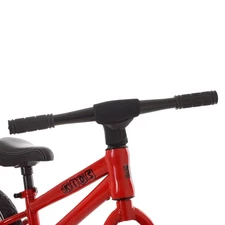 Беговел детский PROFI KIDS 12д. М 5451 A-1, надувные колеса, красный фото 14