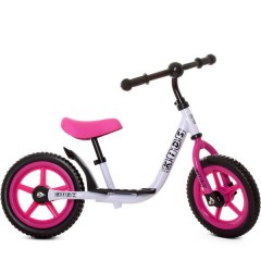 Купить Детский беговел 12д. M 4067-5 PROFI KIDS, мягкие EVA колеса, розовый