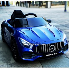 Детский электромобиль M 4062 EBLRS-4 Mercedes, автопокраска, синий