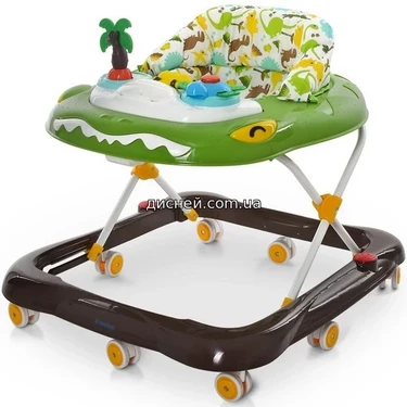 Детские ходунки ME 1051 DINO Green, зеленые