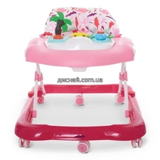 Детские ходунки ME 1052 SHARK Pink, розовые фото 14