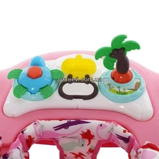 Детские ходунки ME 1052 SHARK Pink, розовые фото 37
