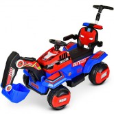 Детский электромобиль M 4321 BLR-3-4 трактор, кожаное сиденье