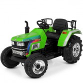 Детский электромобиль M 4187 BLR-5 трактор, кожаное сиденье
