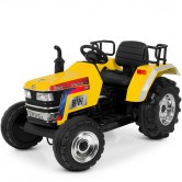 Детский электромобиль M 4187 BLR-6 трактор, кожаное сиденье
