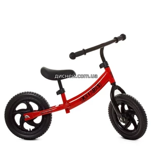 Беговел детский PROFI KIDS 12д. M 5457-1, мягкие колеса, красный